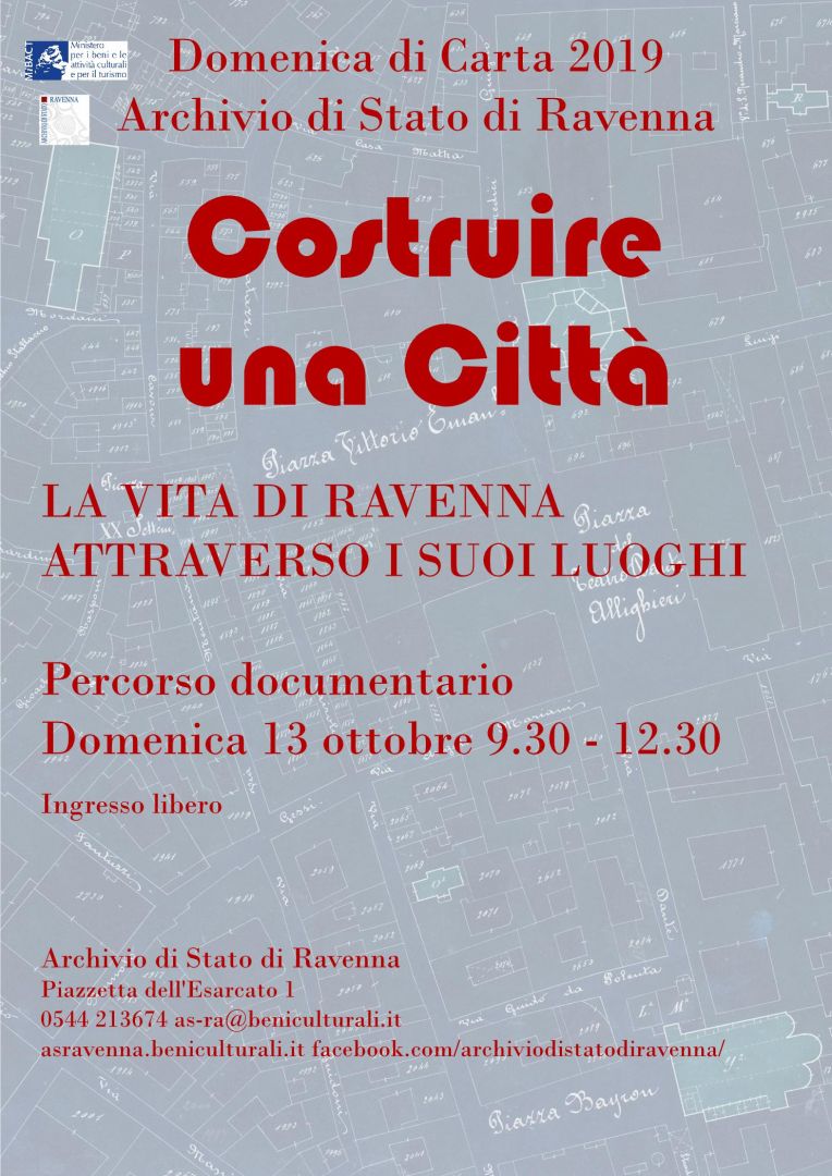 Costruire una città – Domenica di Carta 2019