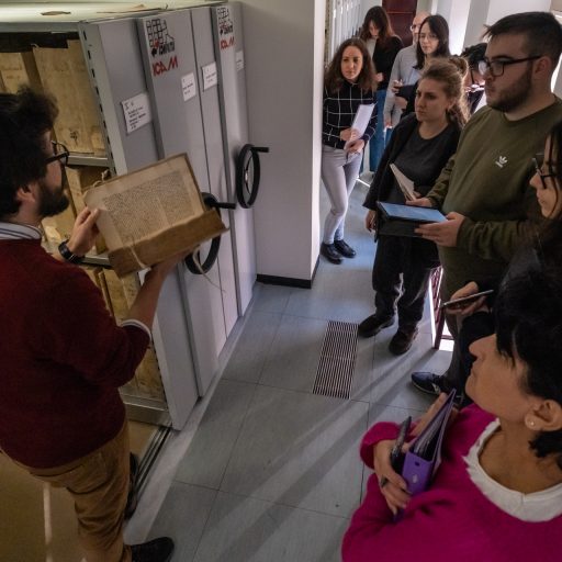 La visita degli studenti di Archivistica Speciale - 2