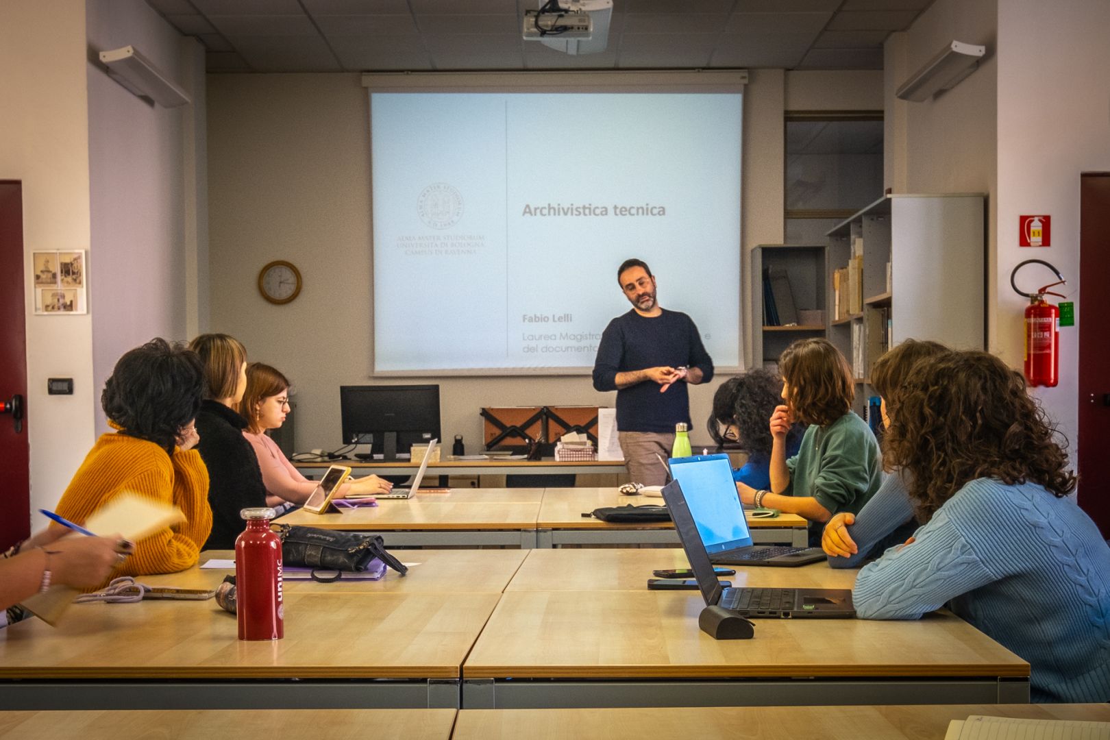 Cominciato il corso di “Archivistica tecnica” dell’Università di Bologna-Campus di Ravenna