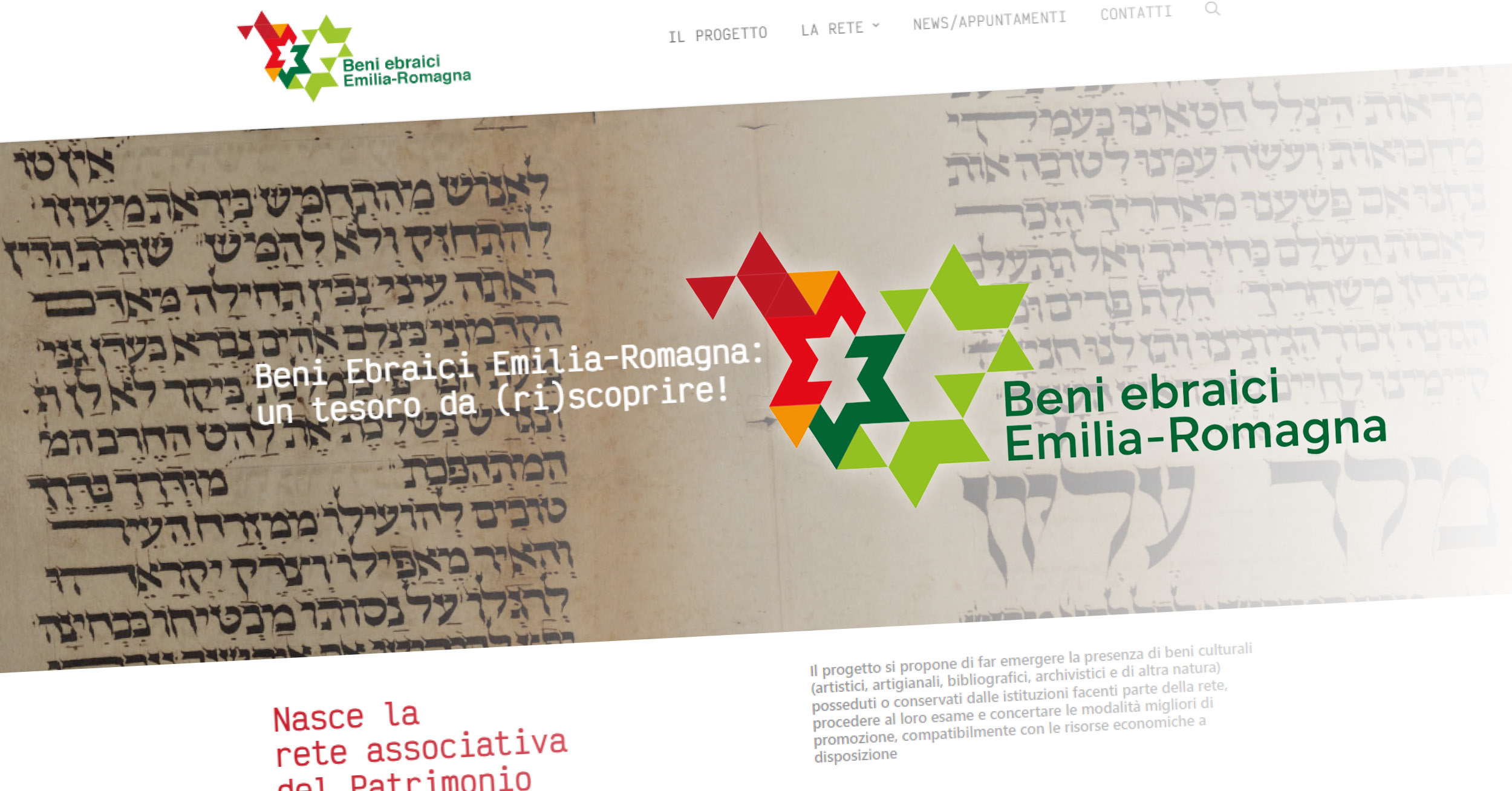 Patrimonio culturale ebraico, on line il portale della rete regionale