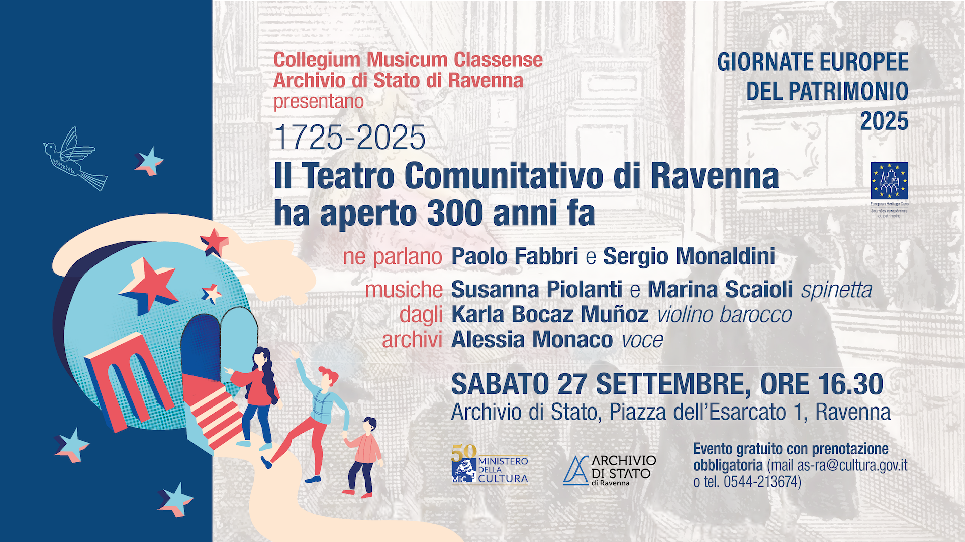 Gep – Il Teatro Comunitativo di Ravenna ha aperto 300 anni fa