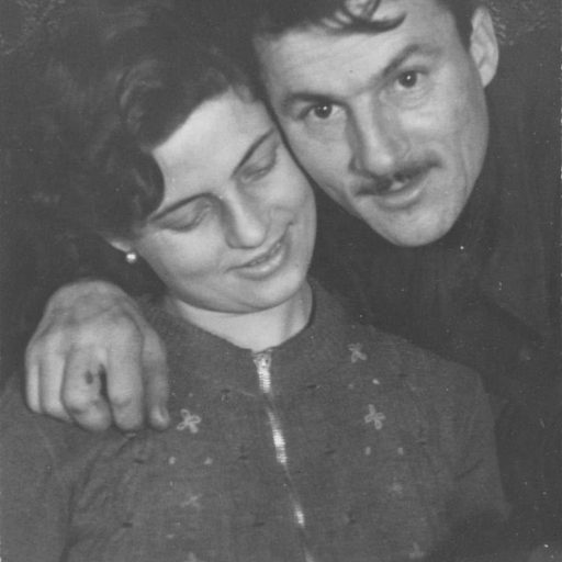 Paolo Guerra con la moglie Gianna
